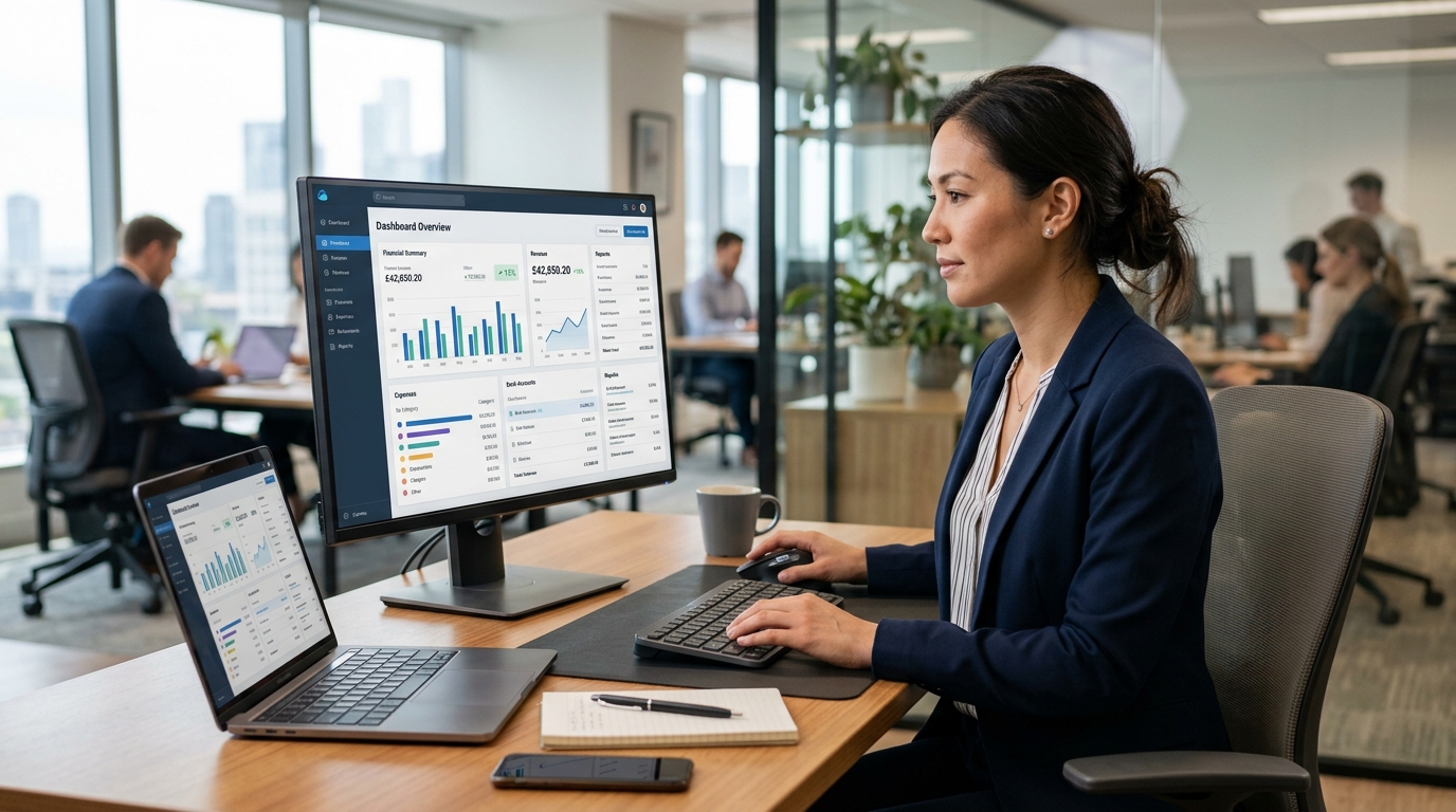 cloud accounting software in use