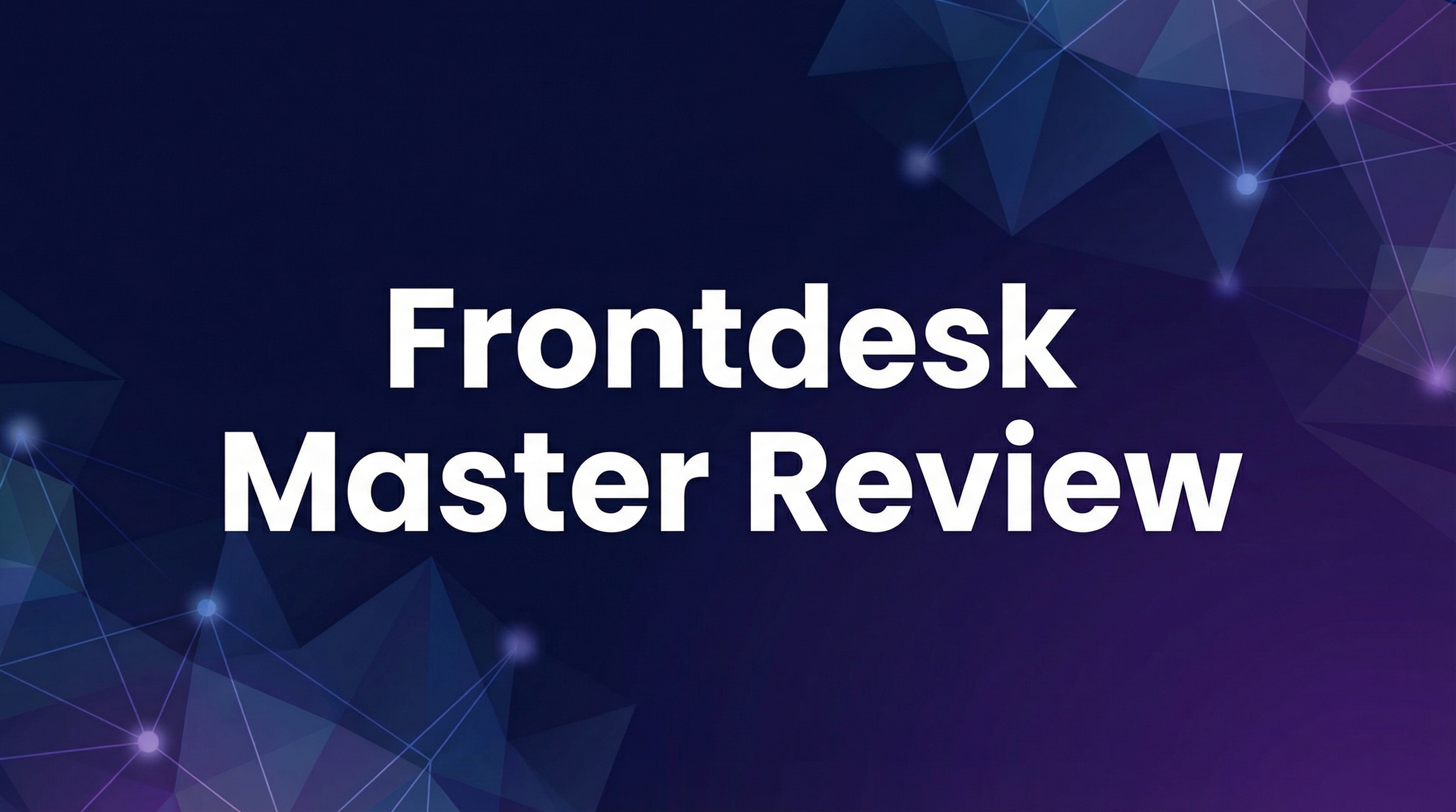 Frontdesk Master Review: Best Budget PMS for Hostels 2026 1 Frontdesk Master Review - Featured Image