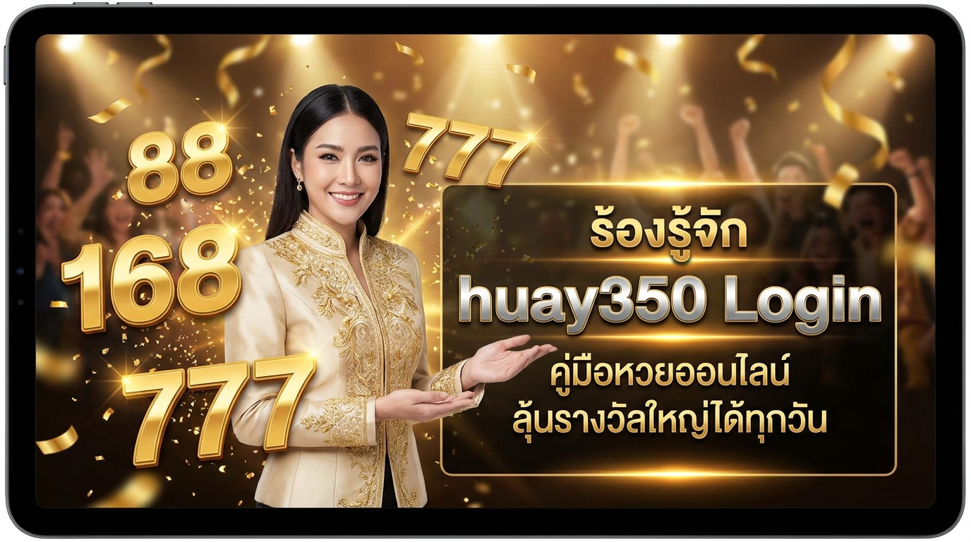ภาพประกอบหัวข้อ ทำความรู้จักกับ huay350