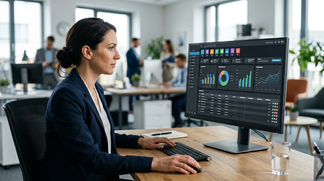 accounting software interface