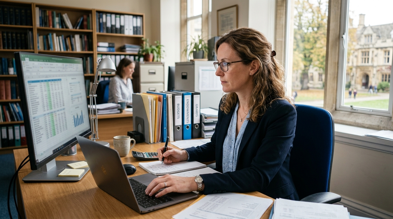 accountant in higher education office