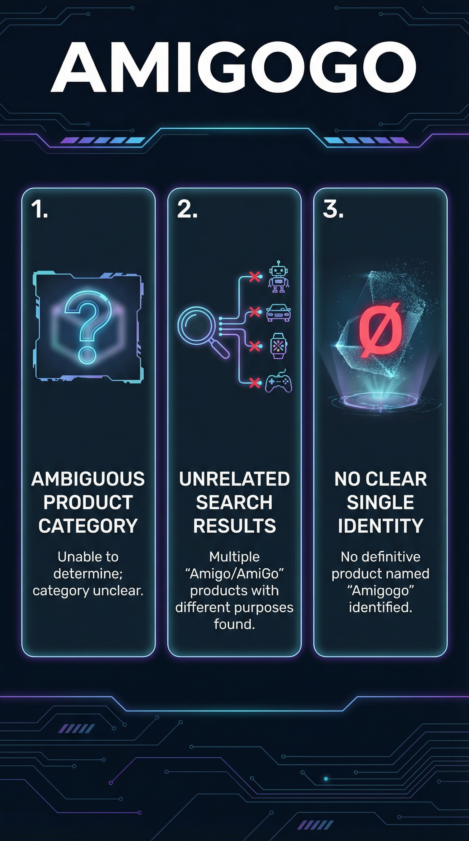 Amigogo - Infographic
