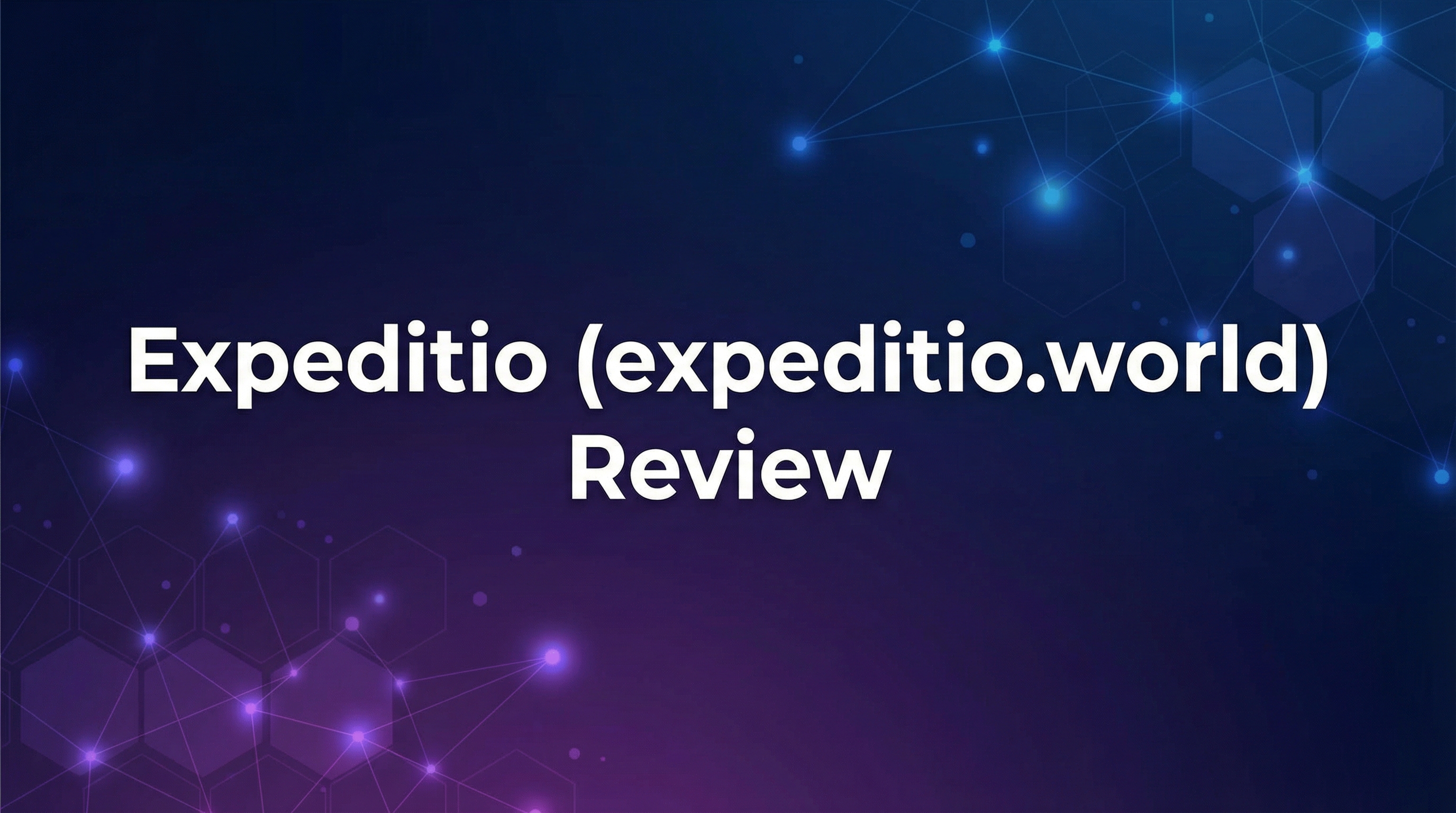 Expeditio (expeditio.world) Review - Featured Image