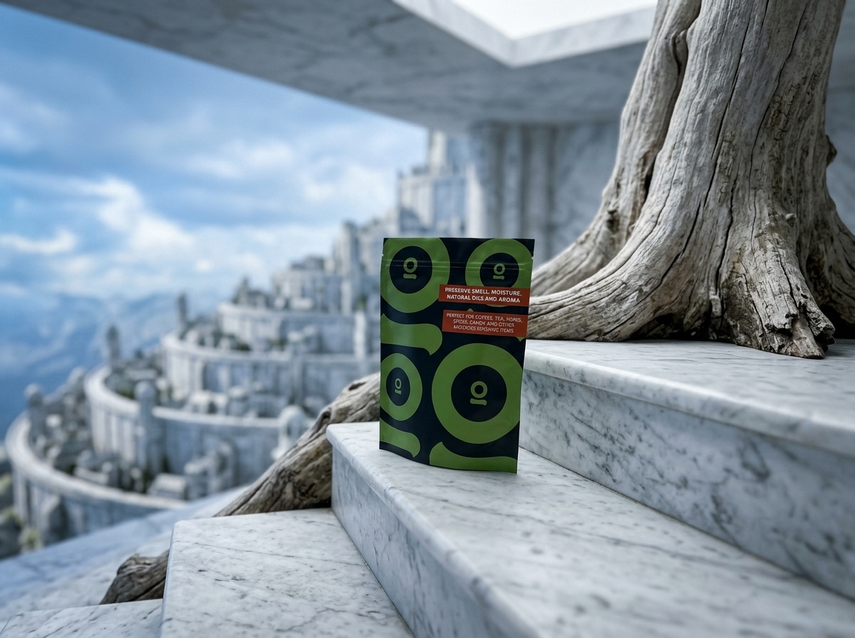 Ongrok color-coded Mylar bags for smell-proof concentrate storage
