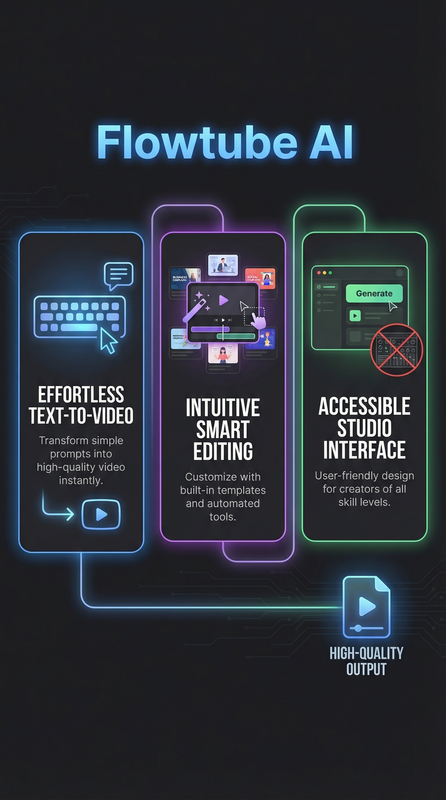Flowtube AI - Infographic