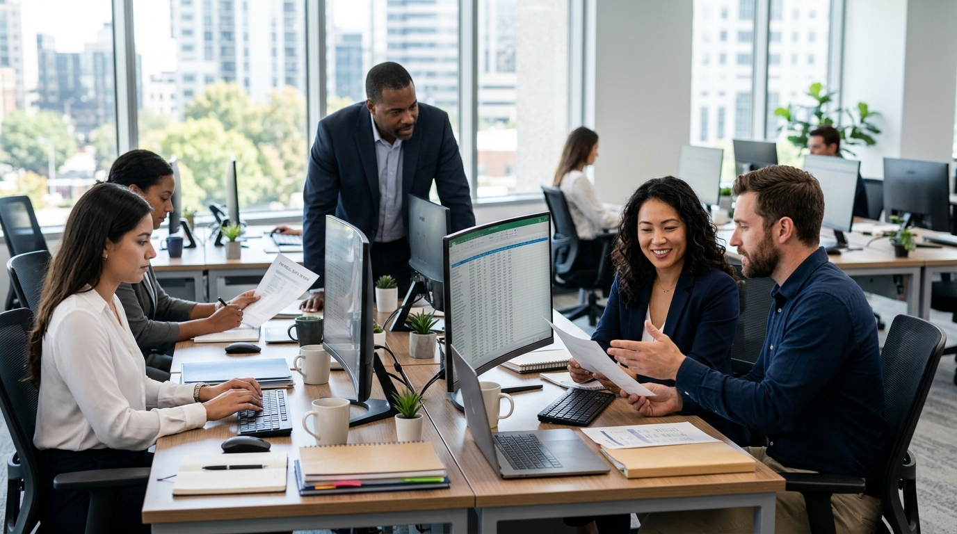 outsourced payroll services team