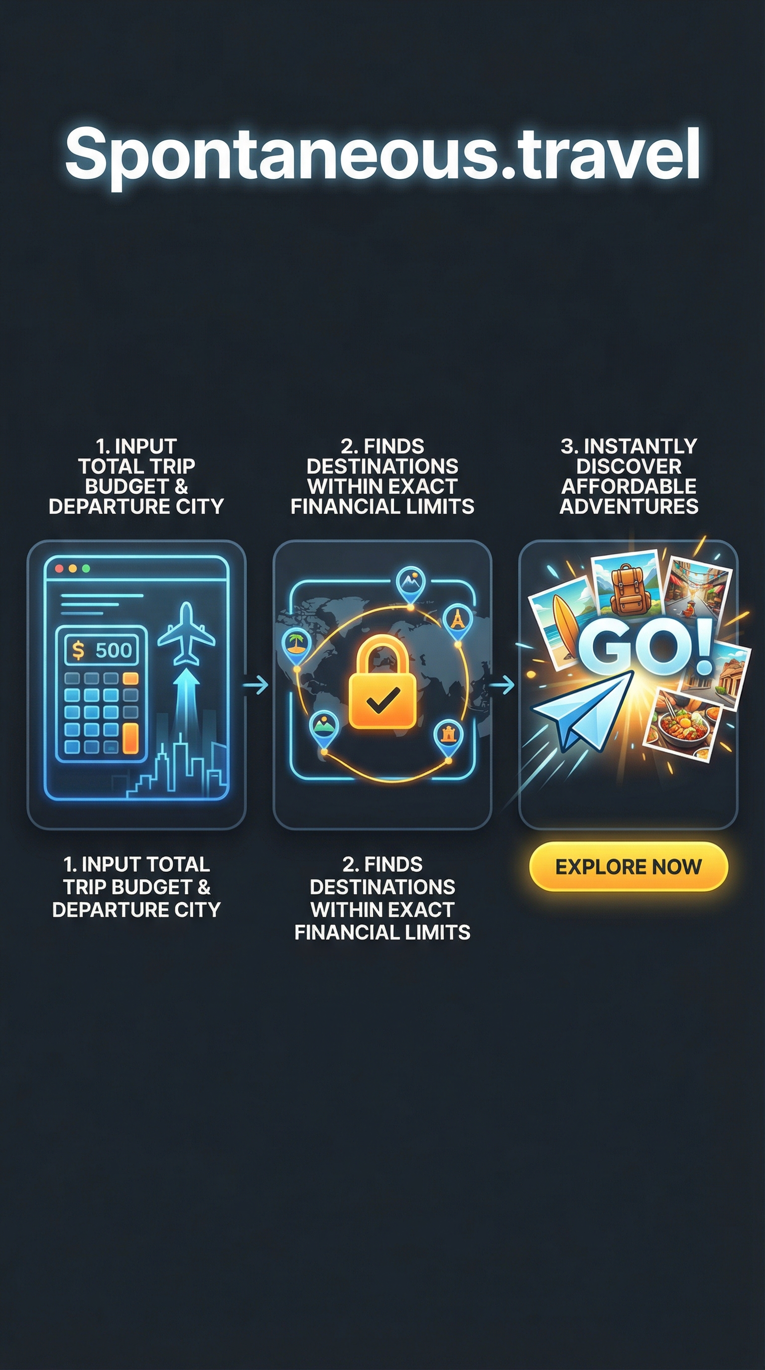 Spontaneous.travel - Infographic