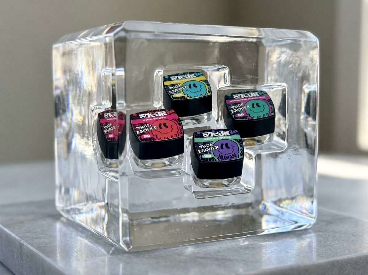 Sugar THCA Badder 2g jar for proper THC concentrate storage