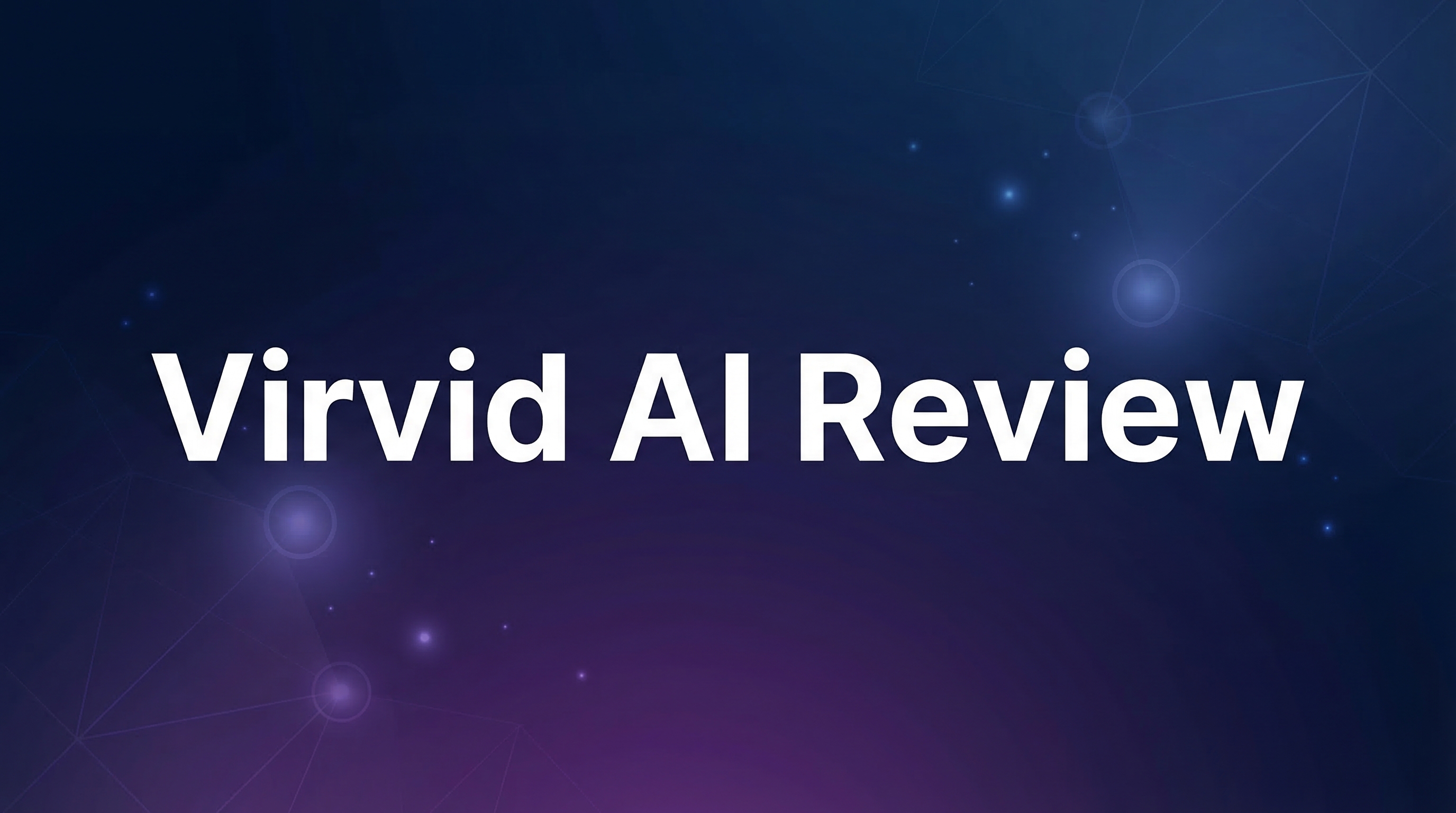 Virvid AI Review - Featured Image