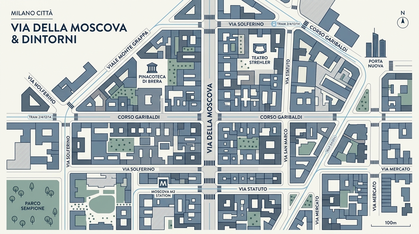 Mappa sede ili-rica Milano
