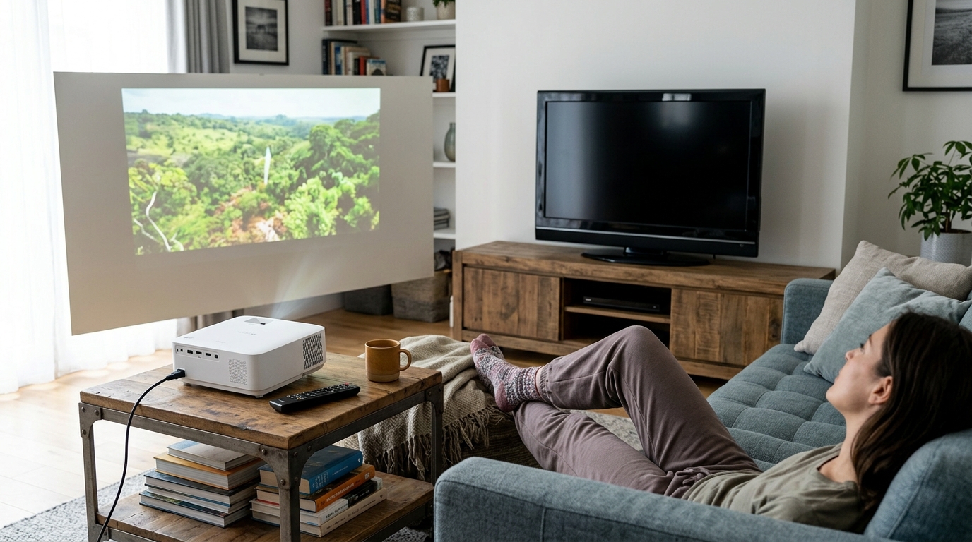 Projector Instead of a TV? How to Decide