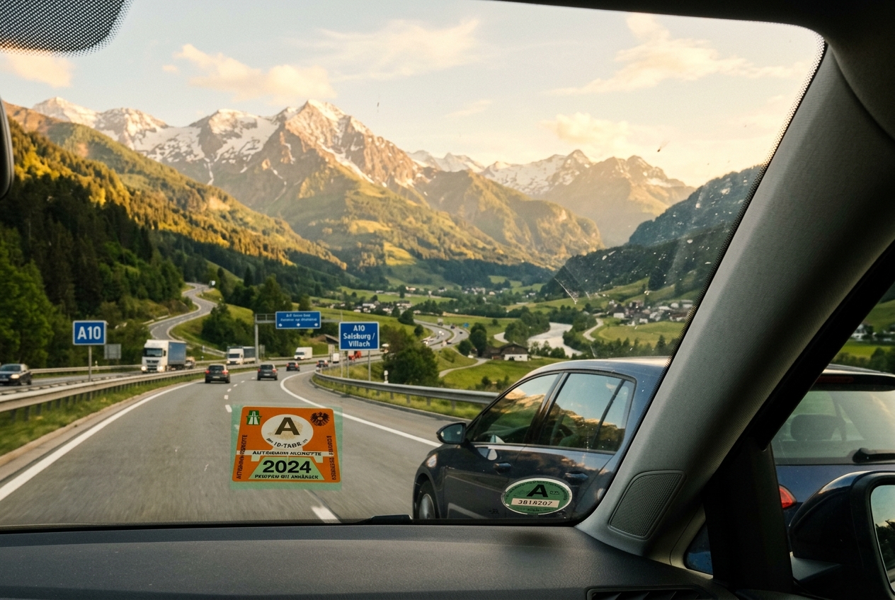 Österreich Vignette 2025 kaufen – Schritt für Schritt