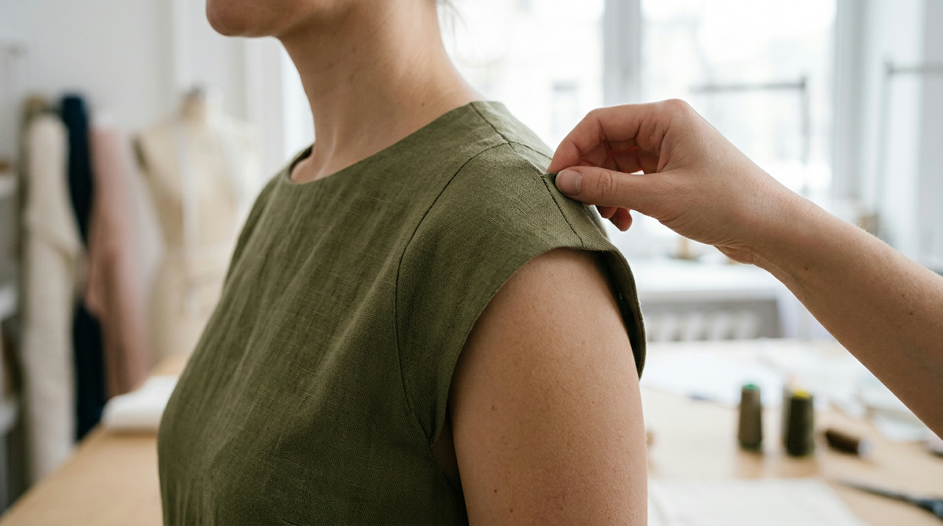 Dress Shoulder Terminology: Straps, Panels and Seams
