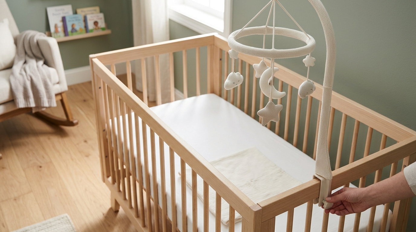 Is a Mobile Over a Crib Safe? What Parents Should Know