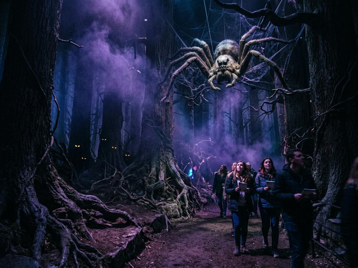 The Forbidden Forest at Warner Bros Studio Tour