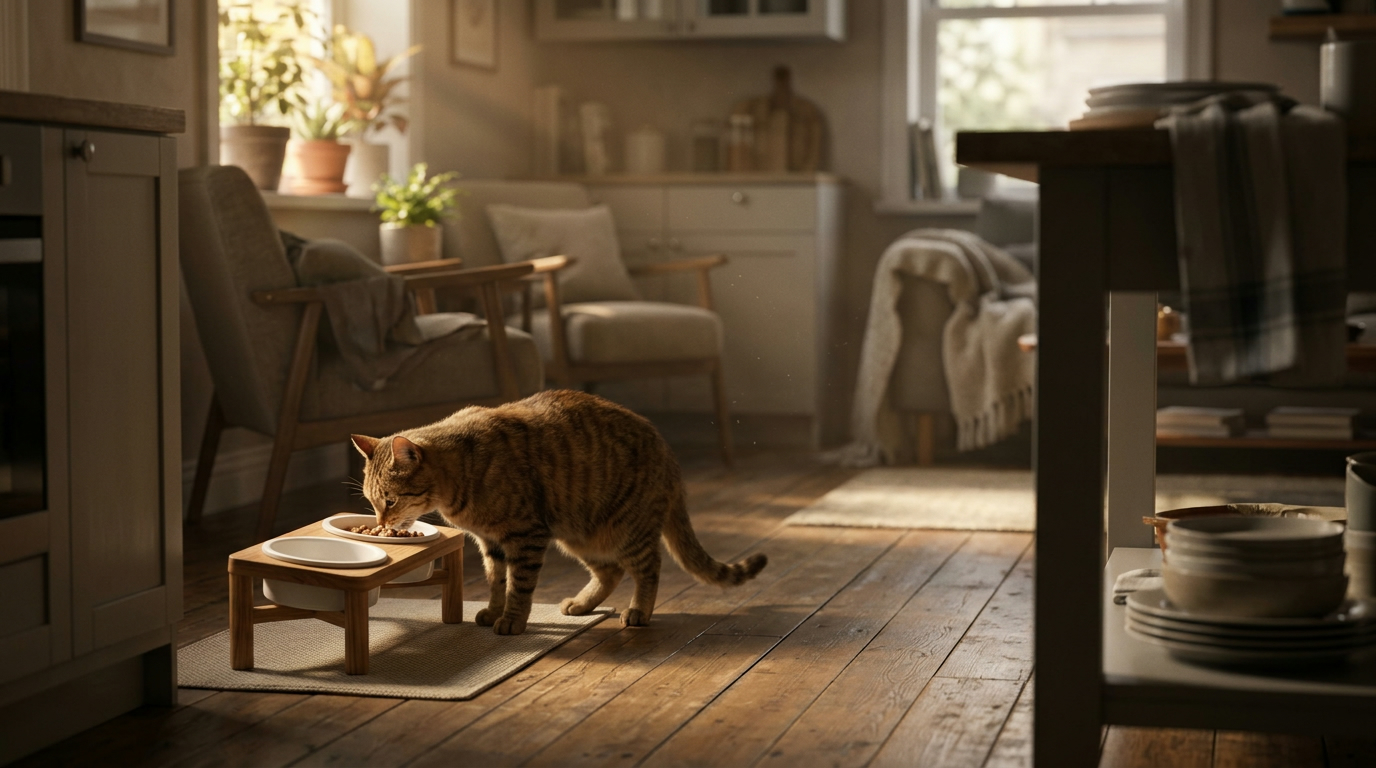 Do Cats Really Need Elevated Food Bowls?