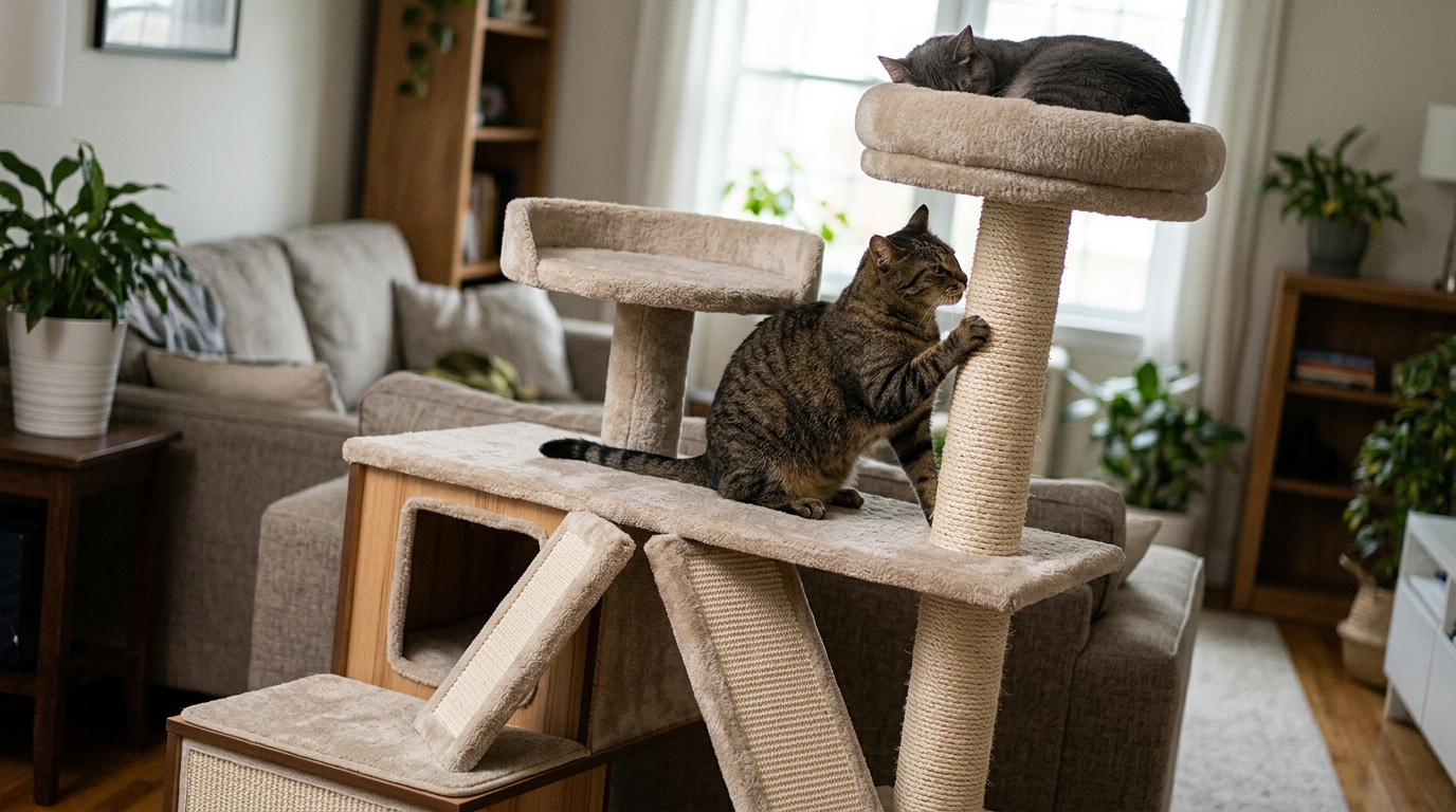 Good Quality Cat Trees: What to Look For