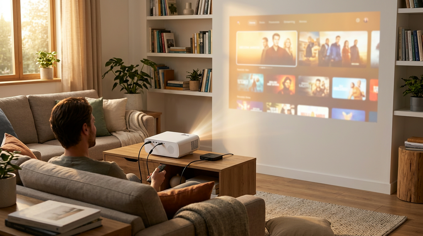 Turn Your Projector Into a Smart TV: A Simple Guide