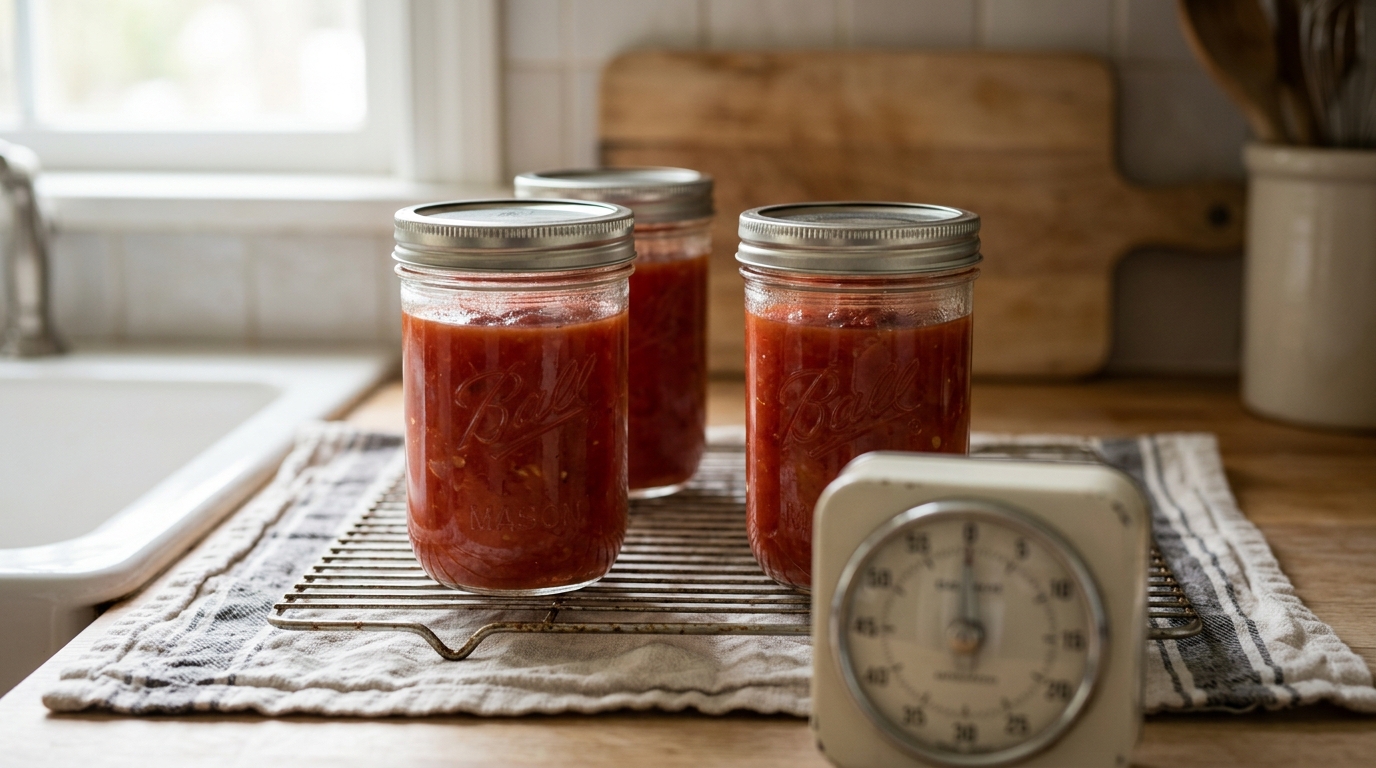 When Do Canning Jars Seal? Timing and Lid Checks