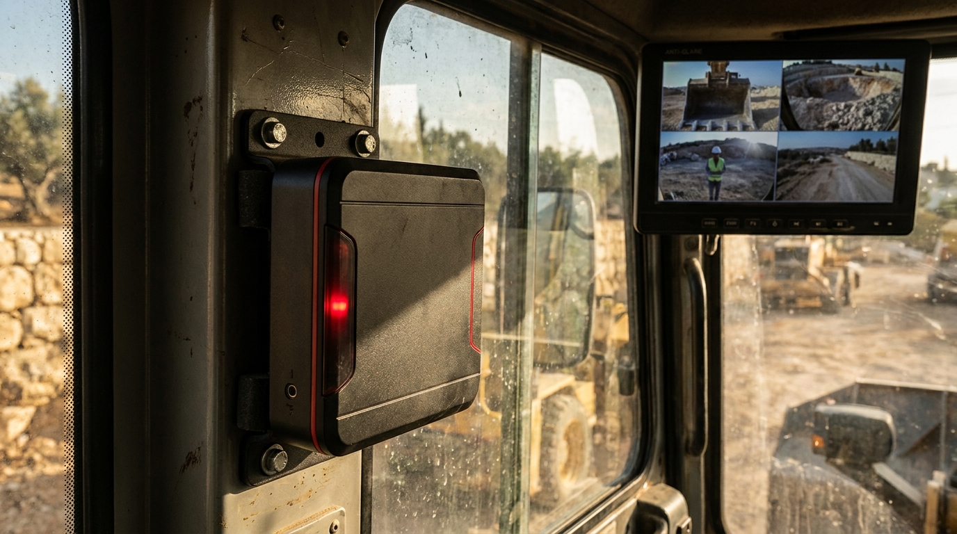 מפרט טכני מצלמה לציוד מכני הנדסי - IP69K, זעזועים ואבק
