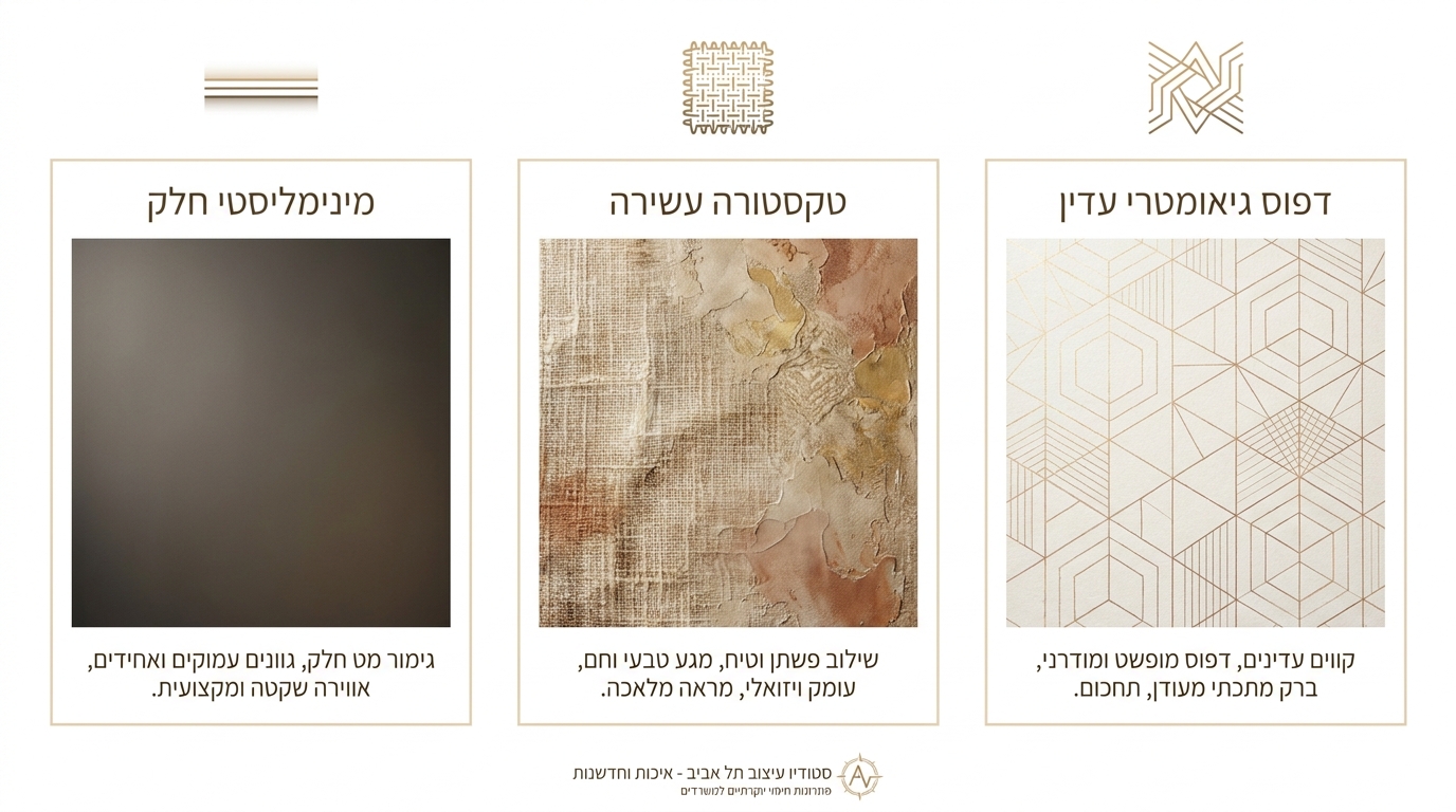 חדר הנהלה עם עיצוב קיר מקצועי