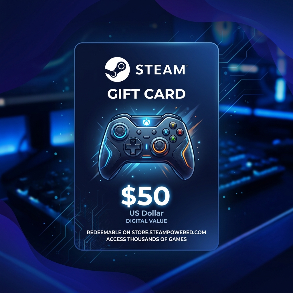 Steam подарочная карта