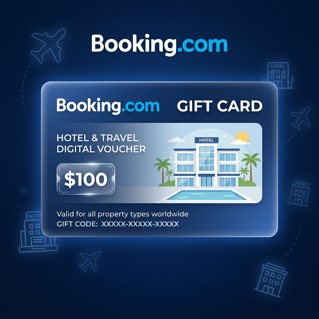 Booking.com подарочная карта