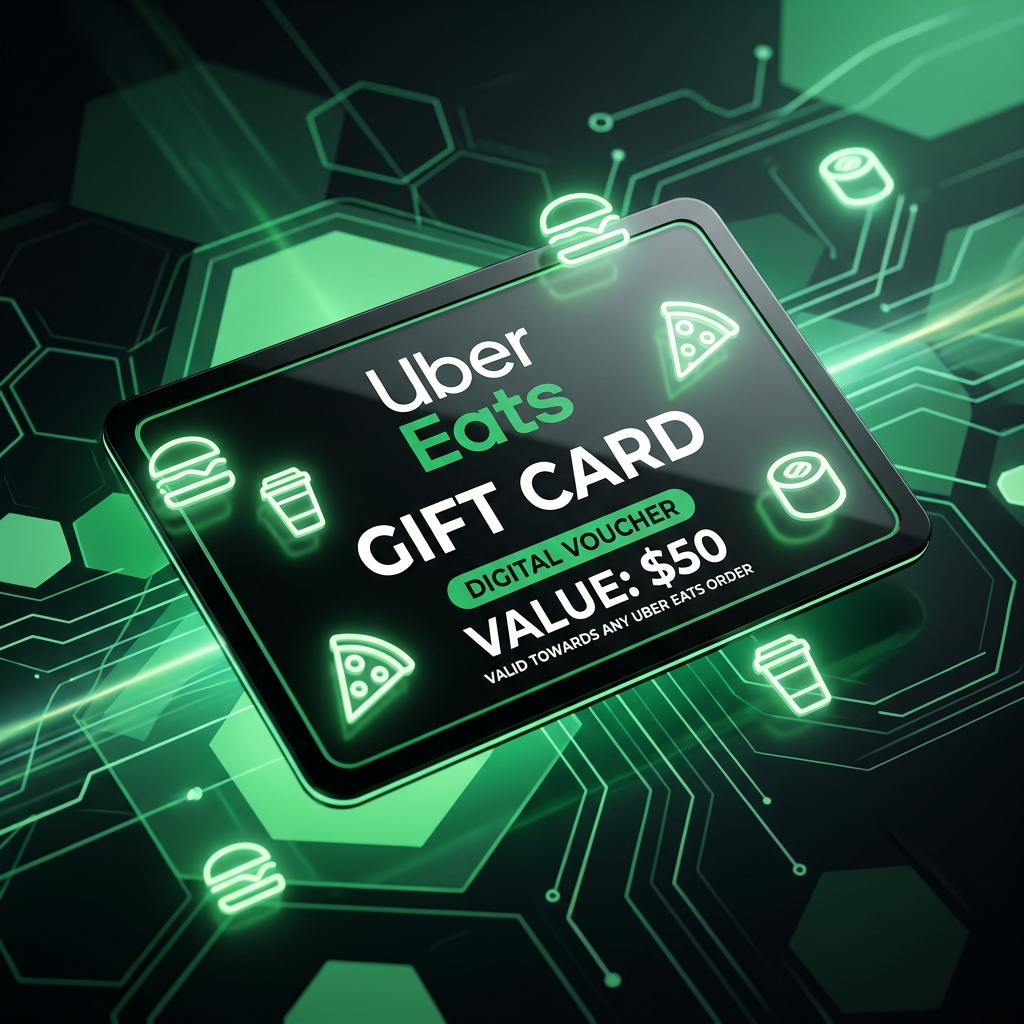 Uber Eats подарочная карта