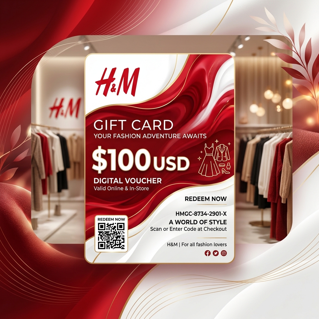H&M подарочная карта