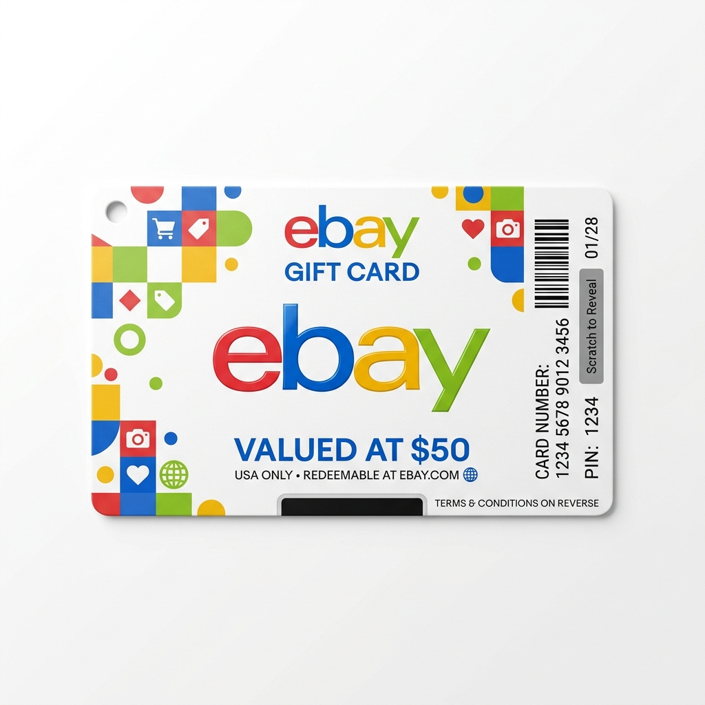 eBay подарочная карта