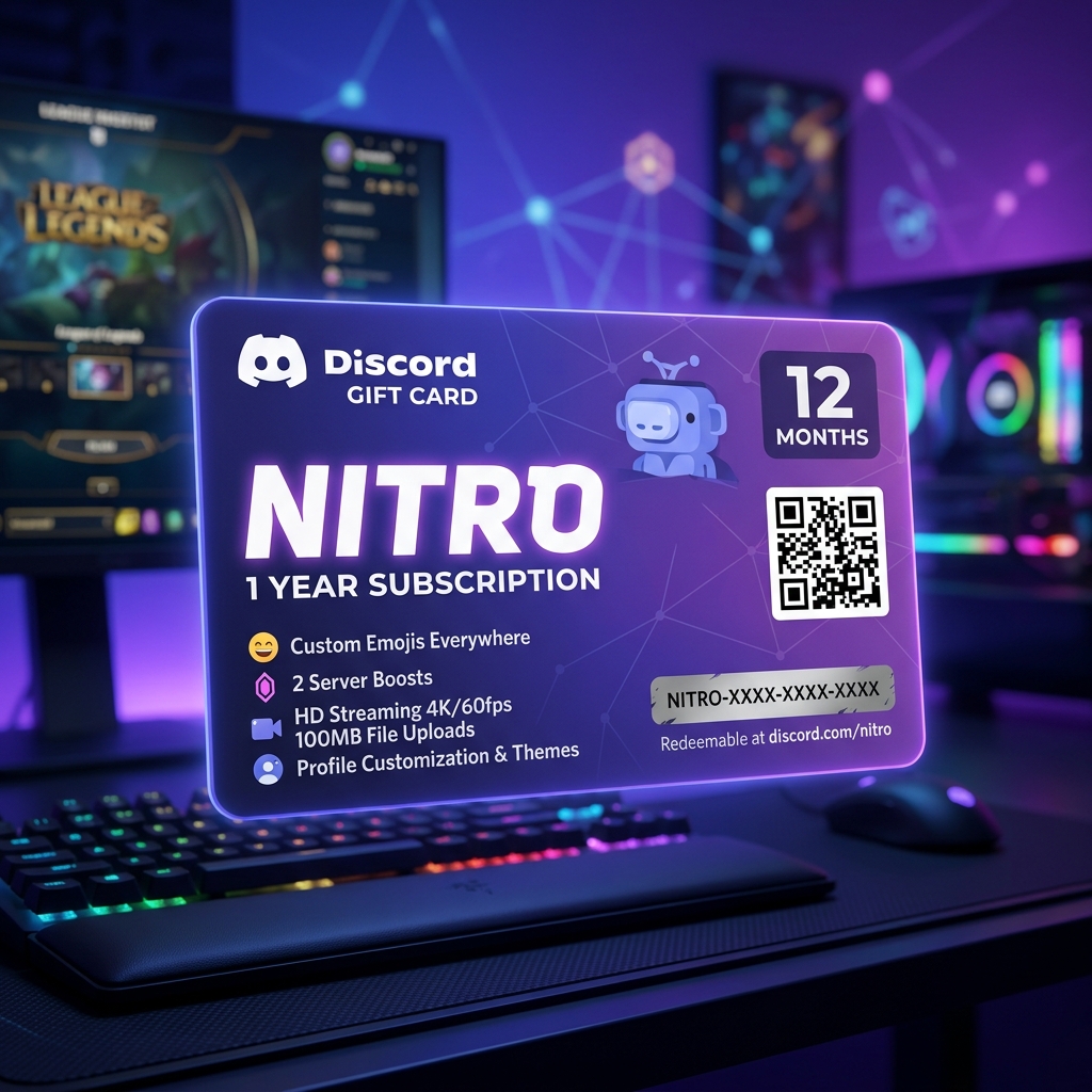 Discord подарочная карта