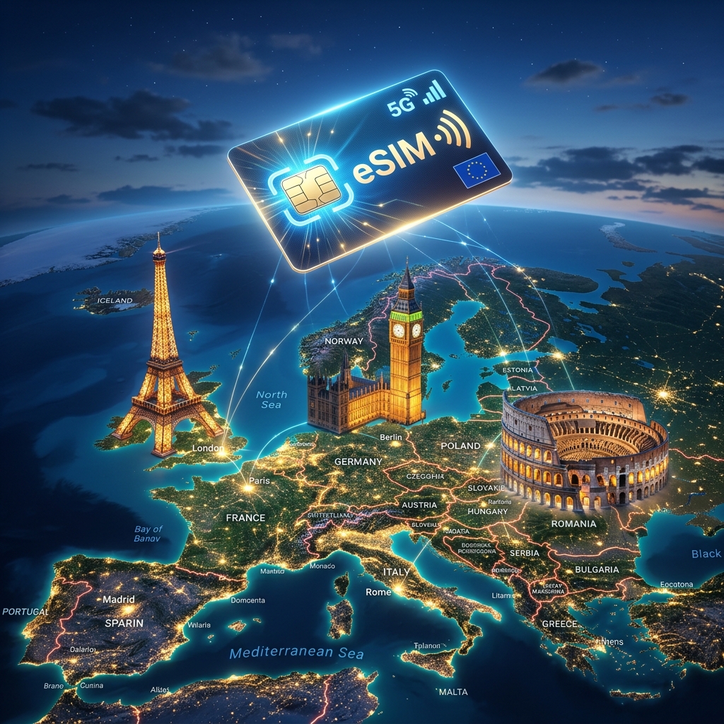 Europe 15GB eSIM