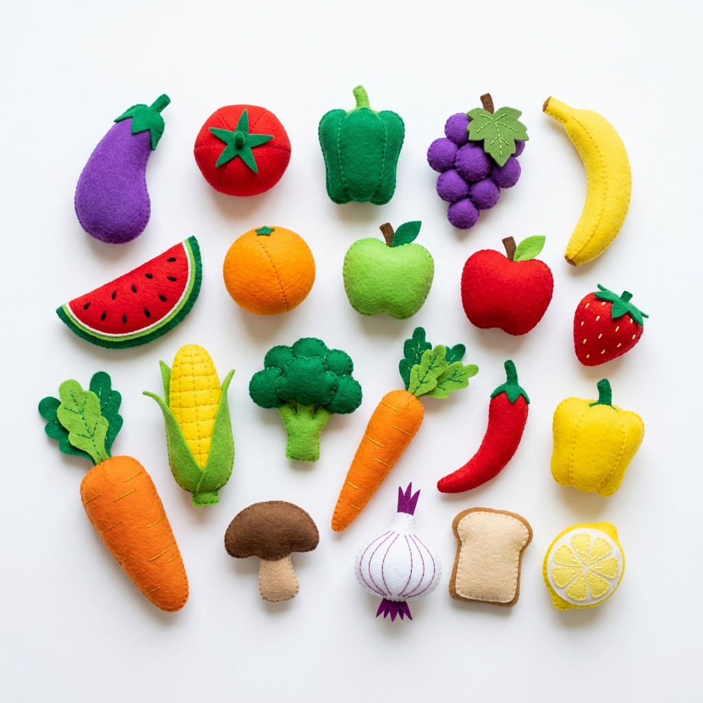 Felt Food Market Set