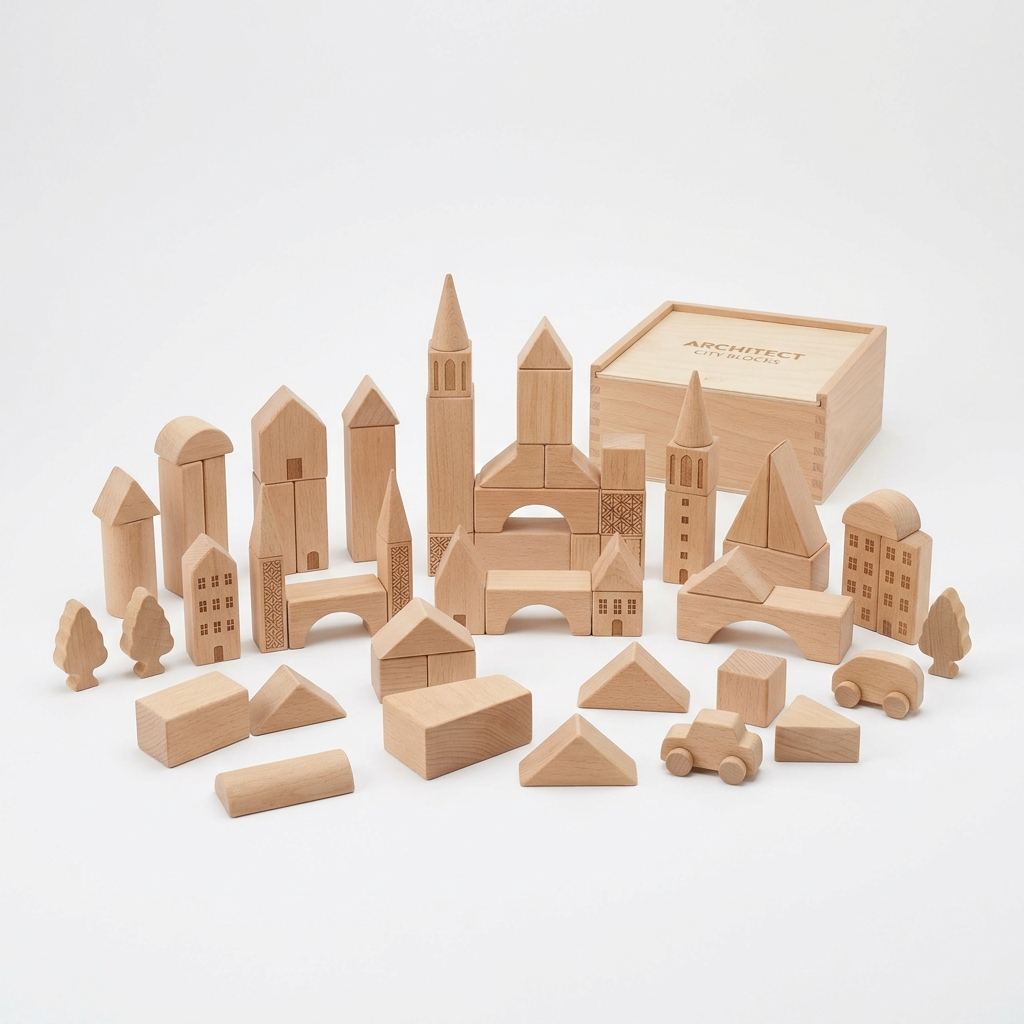 Master Builder Wooden Architect Set