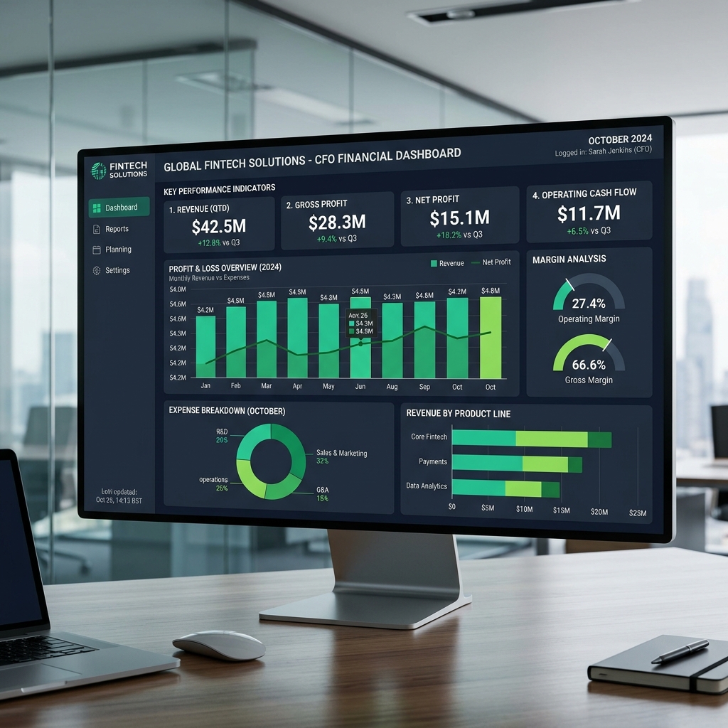 CFO Analytics Dashboard