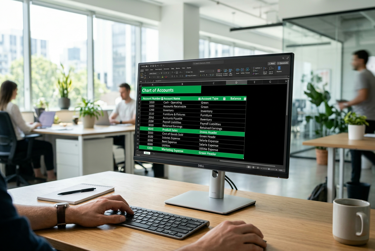 The Chart of Accounts Every Small Business Needs