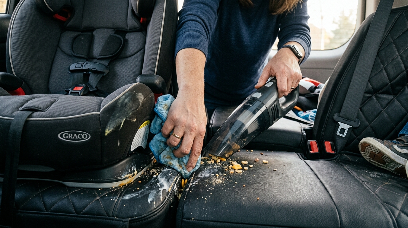 Cleaning Child-Seat Spots