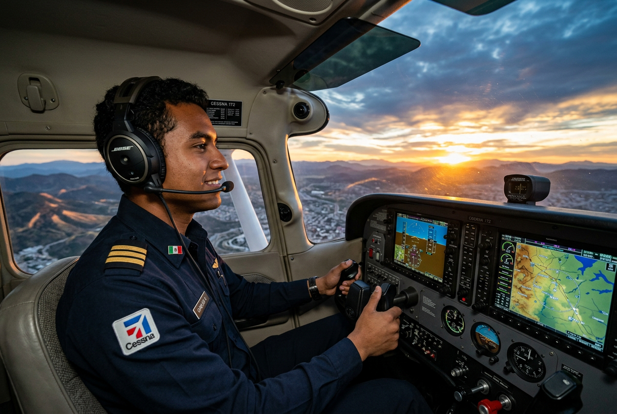 Requisitos para obtener la Licencia de Piloto Privado en México 2025