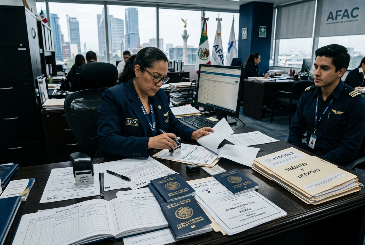 Proceso de validación de licencias extranjeras ante AFAC