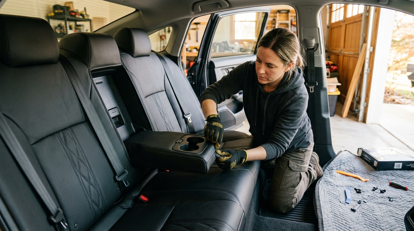 Armrests And Cupholders
