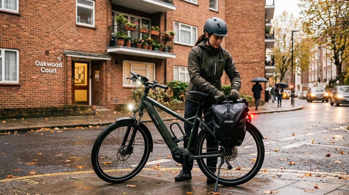 one year ebike commuting — one year ebike commuting gear
