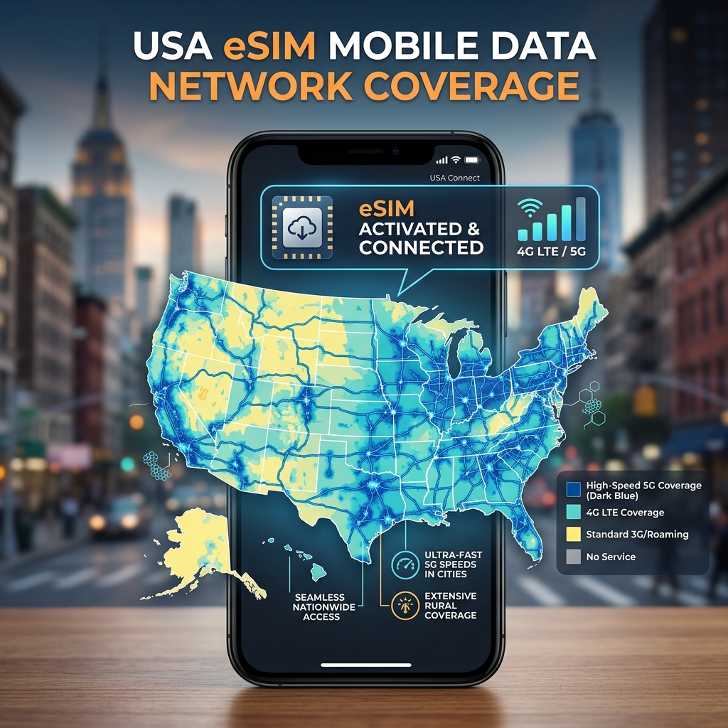 USA eSIM Data Plan 7 Days