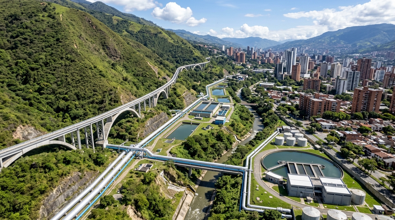 Modernización de redes de distribución de agua en el Valle del Cauca