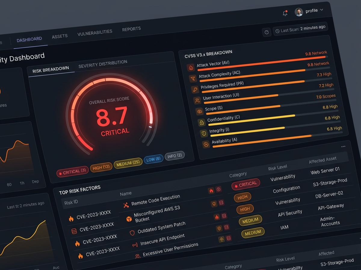 Risk Scoring Engine Interface