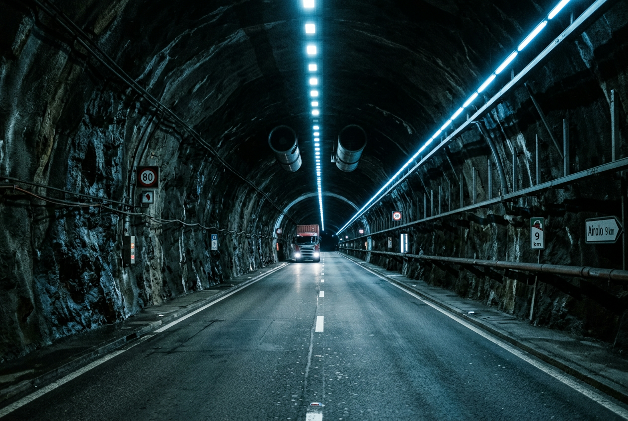 Gotthard-Tunnel: Regeln für Lkw, Fahrverbote & alternative Routen