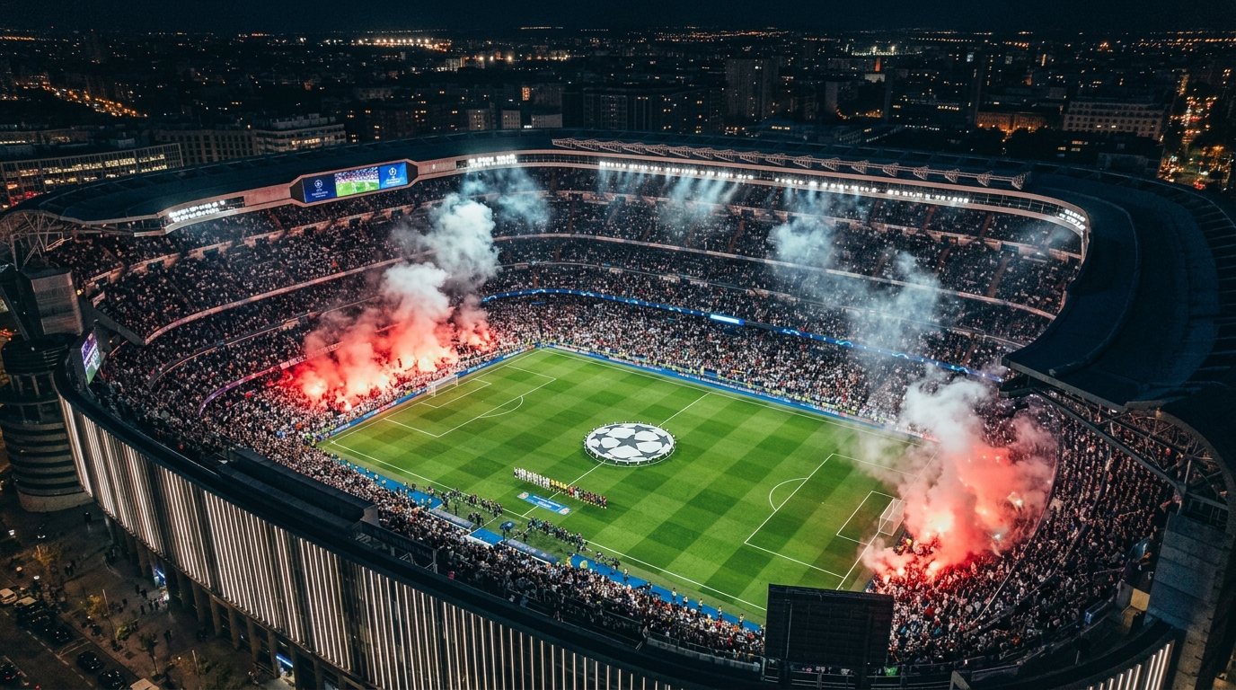 Champions League dramatic night at the Bernabéu