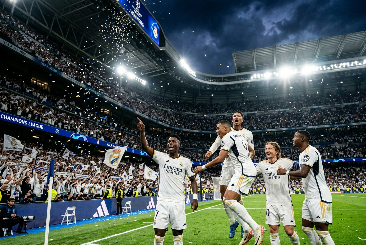 Real Madrid Survive Dortmund Thriller to Book Quarter-Final Spot
