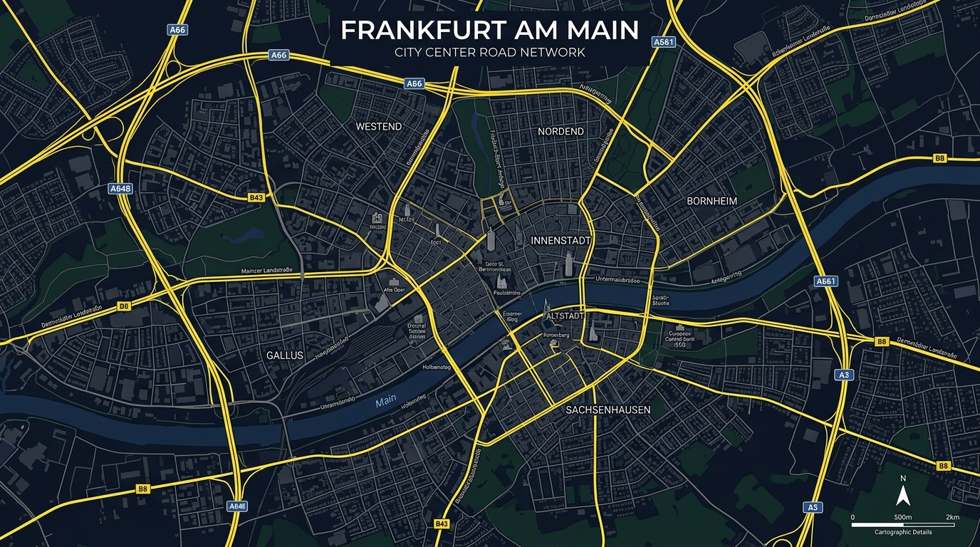 Karte – Neue Mainzer Str. 28, Frankfurt am Main