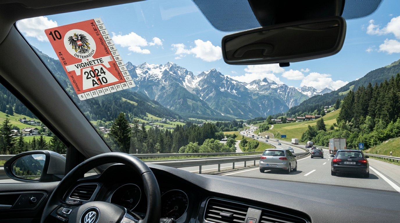 Digitale Vignette Österreich kaufen – Schritt für Schritt