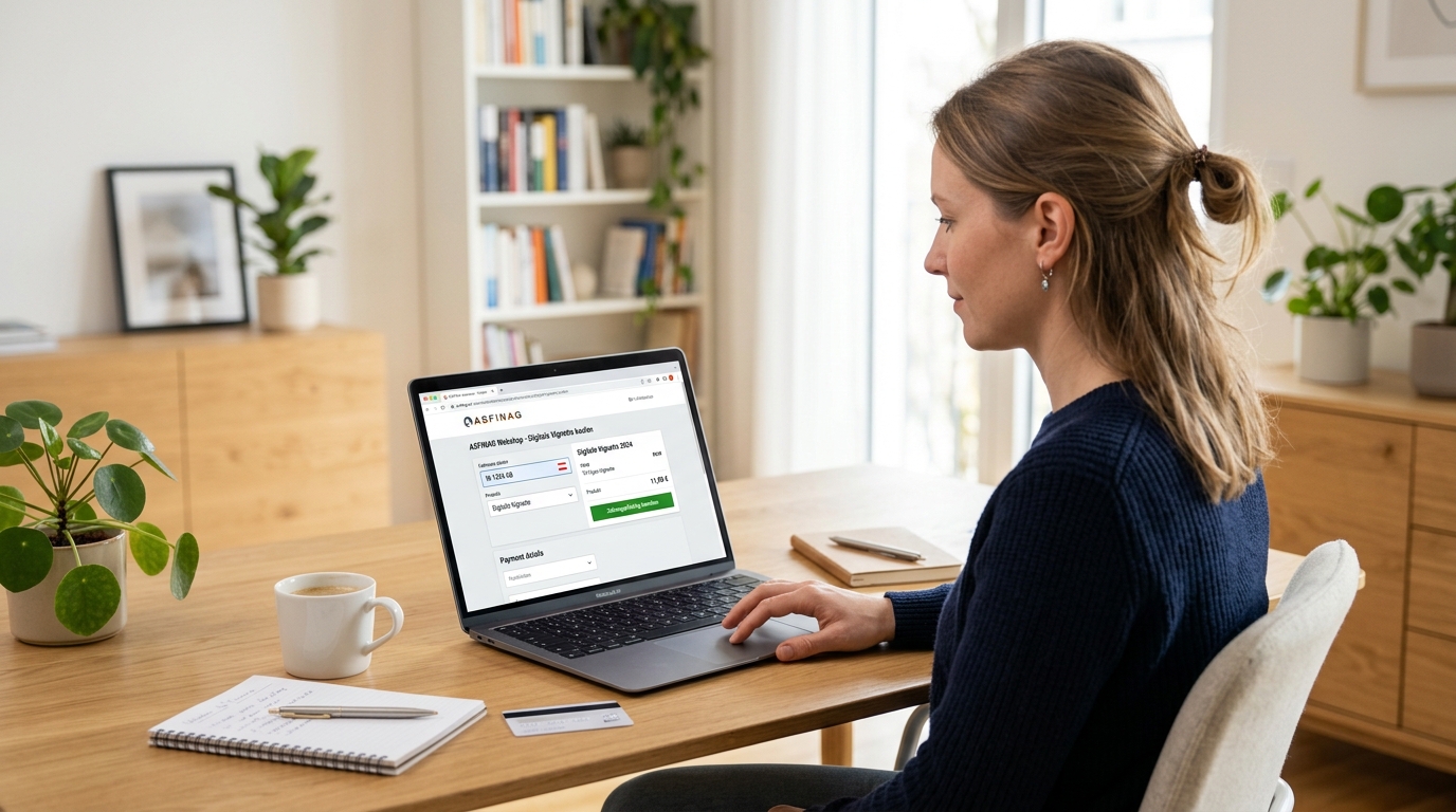 ASFINAG Webshop – Anleitung für Ausländer